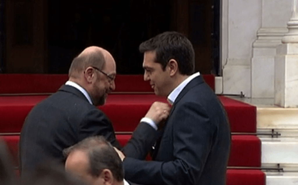 Τσίπρας Σουλτς