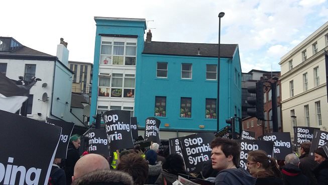 stop bombing syria