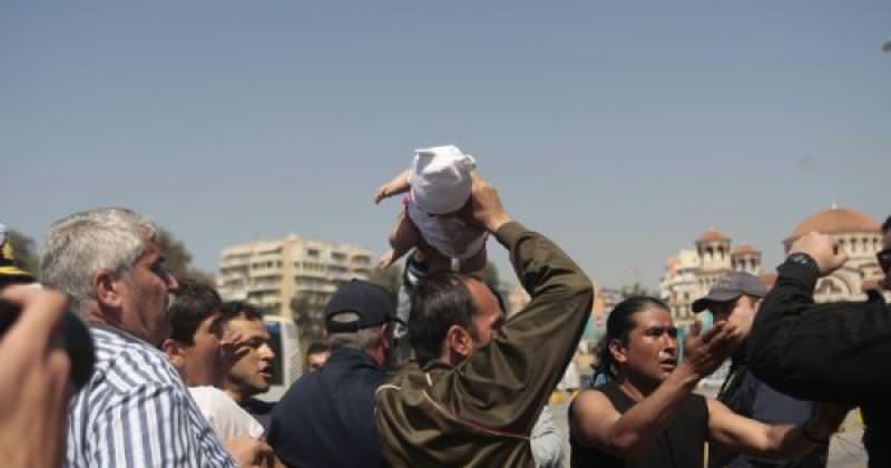 refugee baby